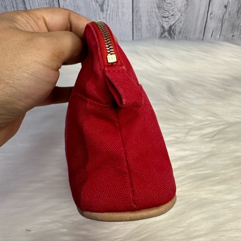 HERMES mini bolide pouch in red - Picture 6 of 17